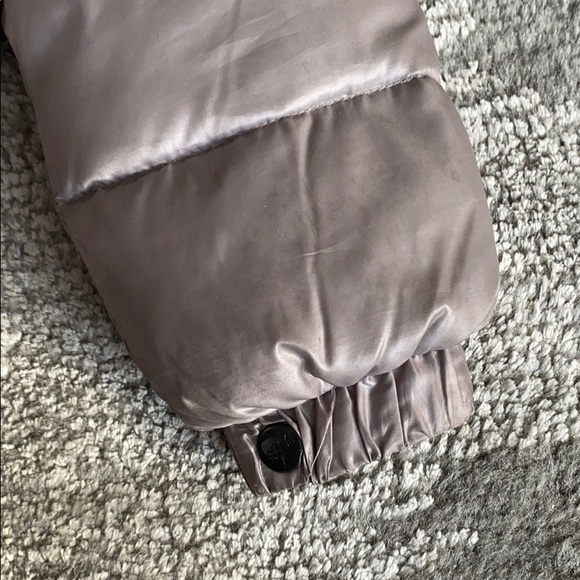 SAM Girl Puffer Coat with real fur size 18-24m - Picture 5 of 11